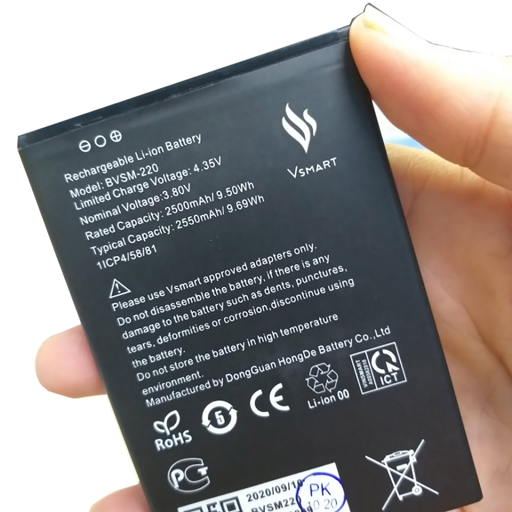Battery For Vsmart Bee BVSM-220