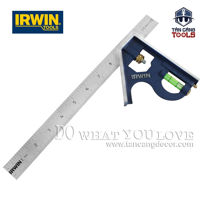 Thước Chạy Góc Nivo 30 cm Irwin 1884635