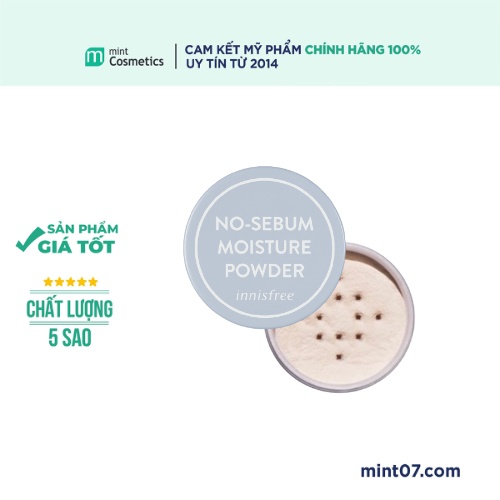 Phấn Phủ Dạng Bột Innisfree No Sebum Moisture Powder 5G