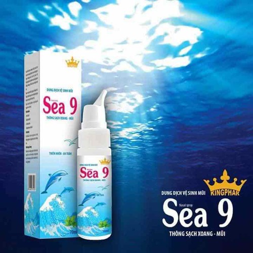 [HCM]dung dịch vệ sinh mũi SEA 9 chai 70ml