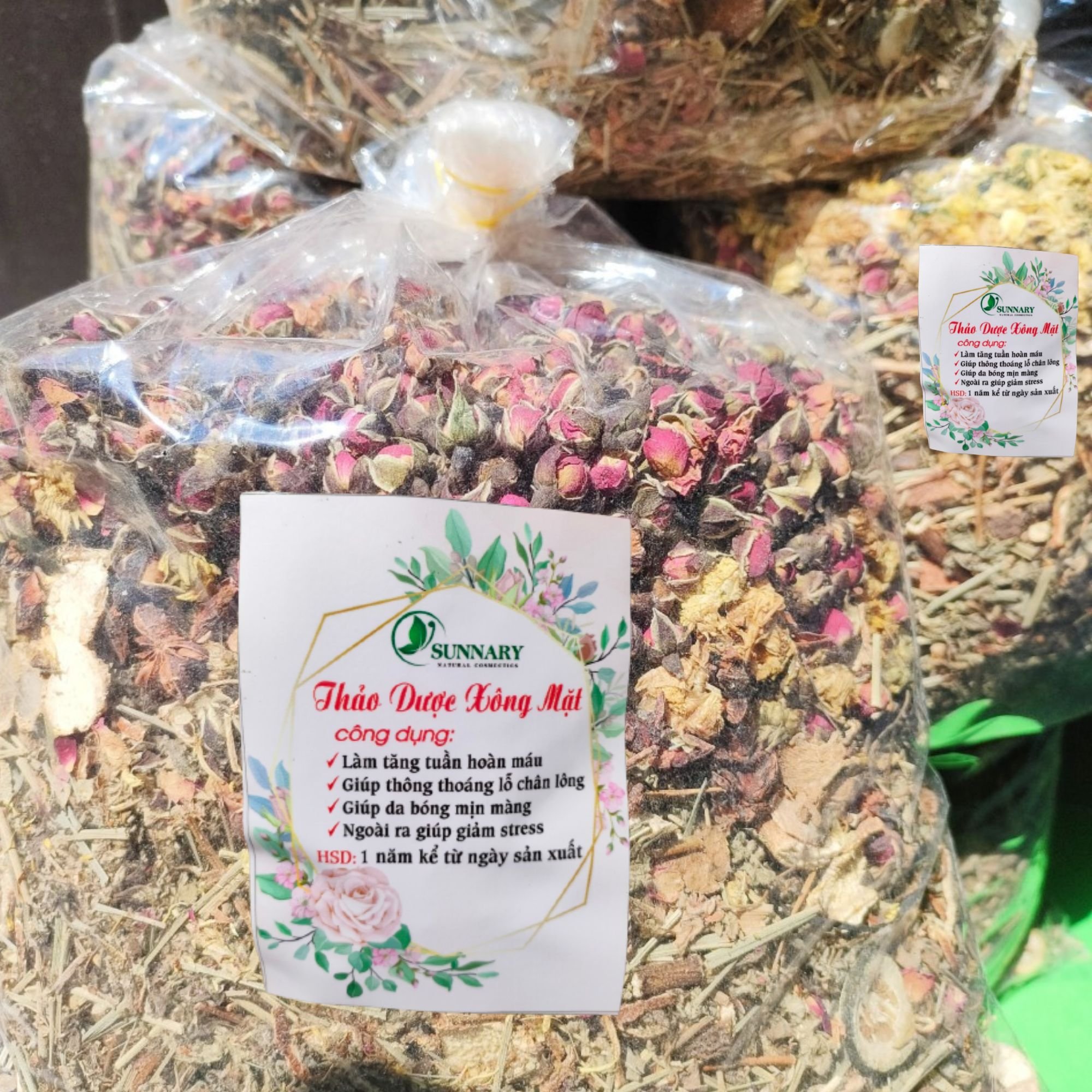 1kg THẢO DƯỢC XÔNG MẶT THẢI ĐỘC Giảm mụn và tế bào chết, giãn nở lỗ chân lông, nhờ vậy cho phép đào thải các tế bào chết và vi khuẩn tắc nghẽn tại lỗ chân lông, giảm tắc nghẽn lỗ chân lông