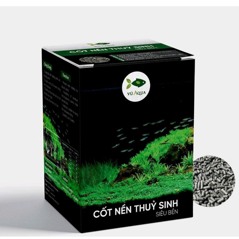 [Mã PET20K giảm 20K đơn 250K] Cốt nền thủy sinh Vũ Aqua 1 Lít - cốt nền vũ aqua 2 Lít