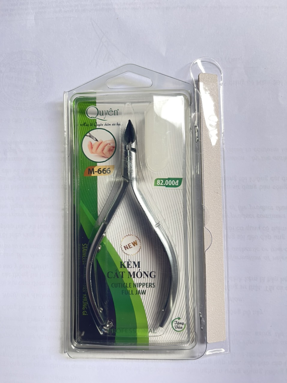 Kềm cắt móng quyên m666