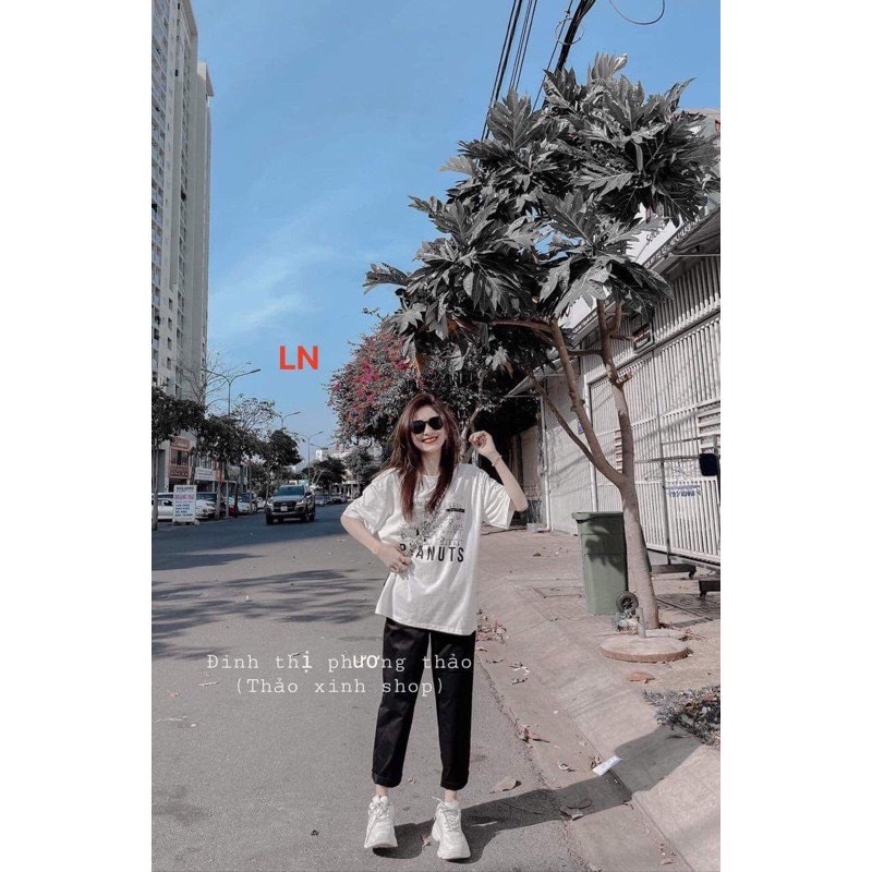 Sét áo phông peanust+quần kaki LN11