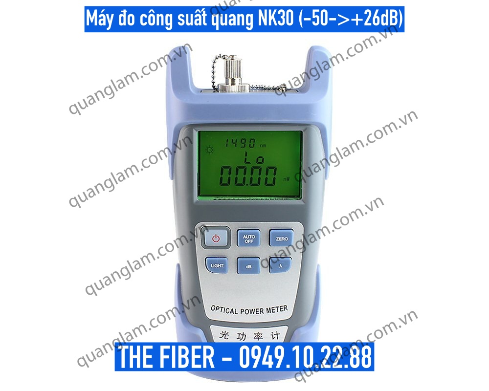 Máy đo công suất quang NK30 (-50->+26dB)