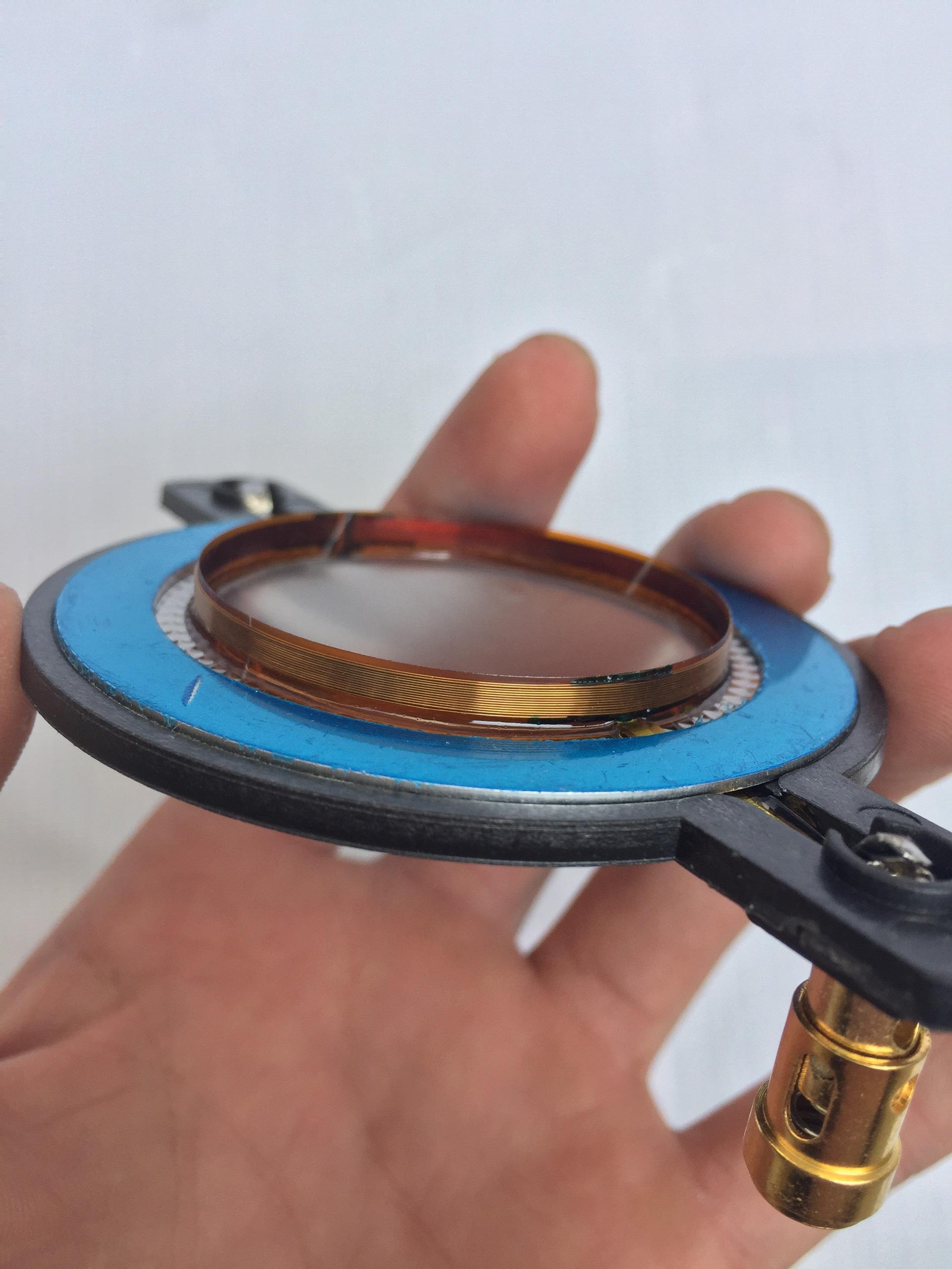 2 CHIẾC COIL LOA TREBLE 44,4 CÓ CỌC - CÔN LOA TREBLE