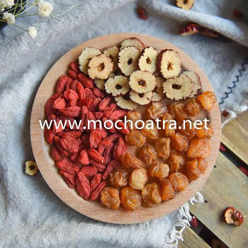 TRÀ DƯỠNG SINH: LONG NHÃN - TÁO ĐỎ - KỶ TỬ