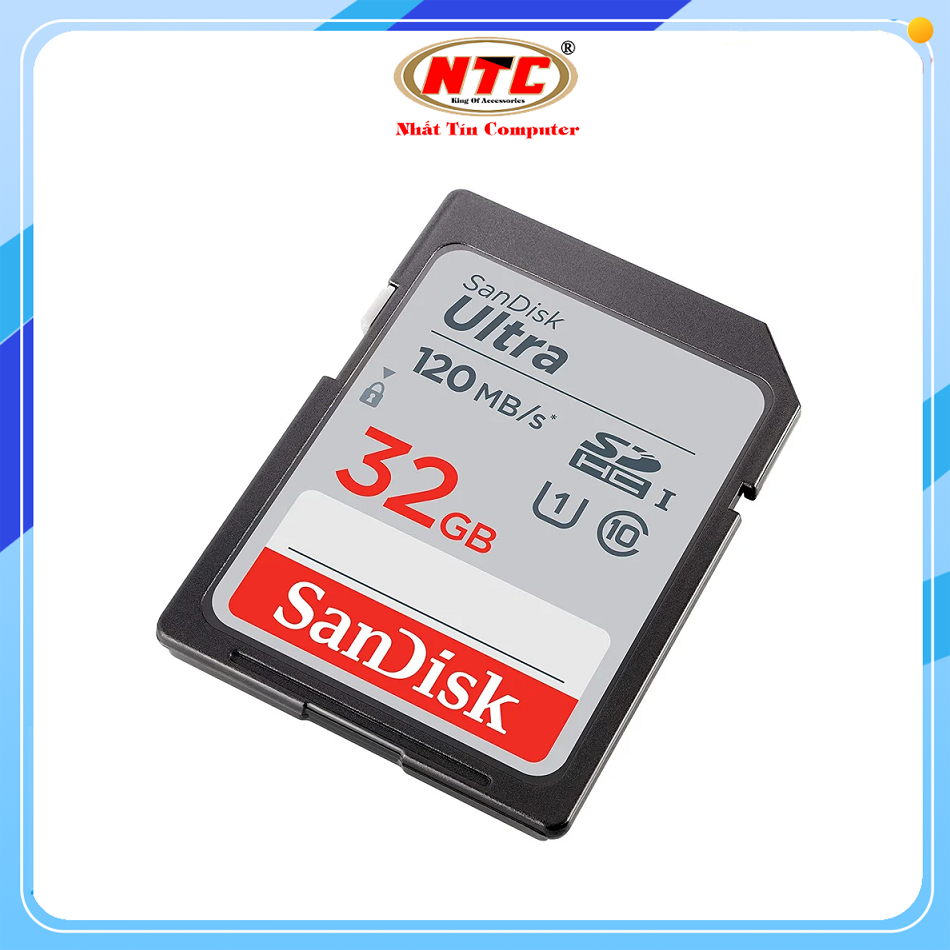 SanDisk Ultra 32GB U1 120 MB/s (Grey) camera memory card