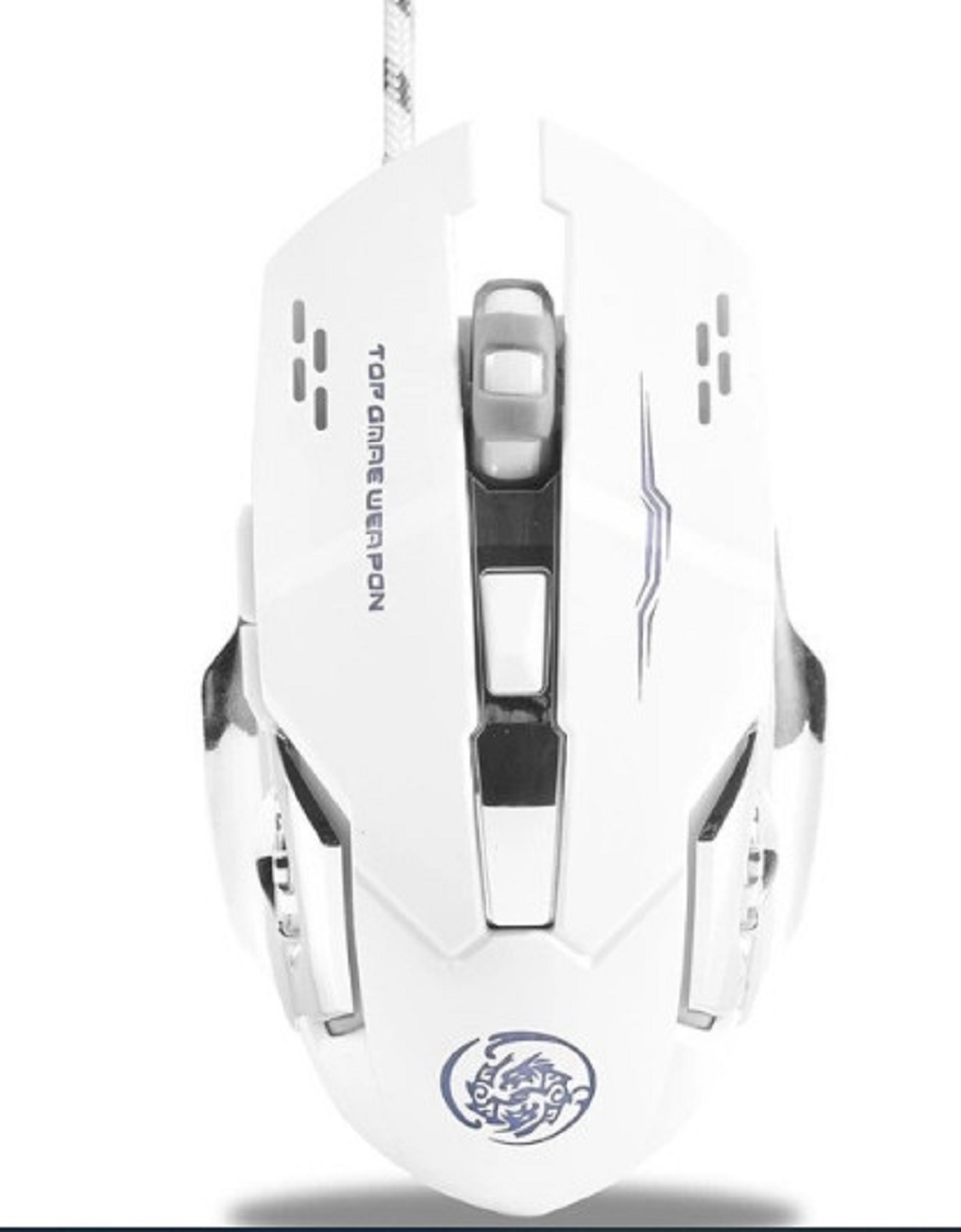Chuột Game Thủ Có Dây - không dây Cực Bền Thiết Kế Độc Lạ Có LED Nhiều Màu Trắng - Đen - Hồng