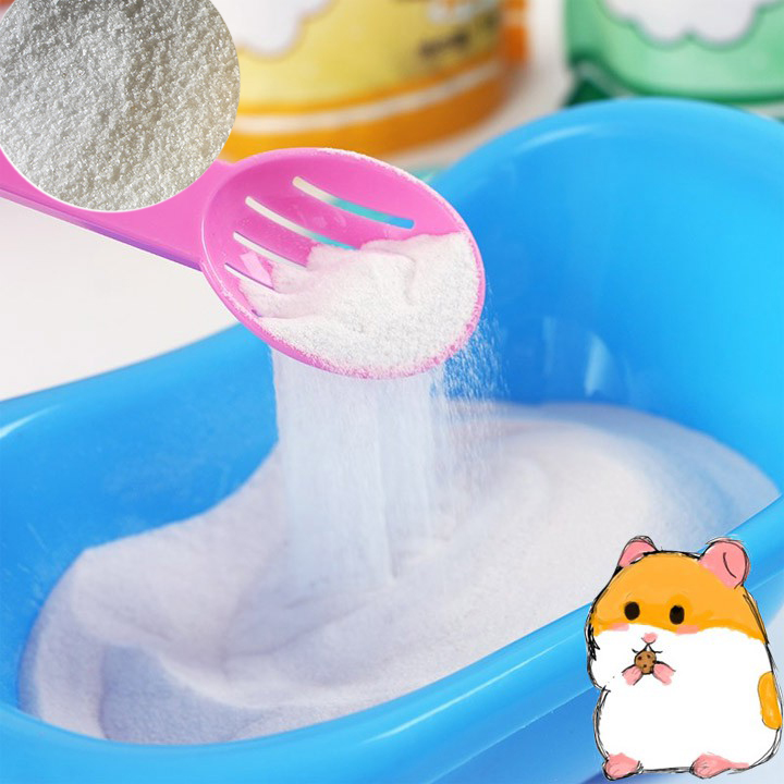 1kg cát tắm cho Hamster-Rat-Đuôi Mập