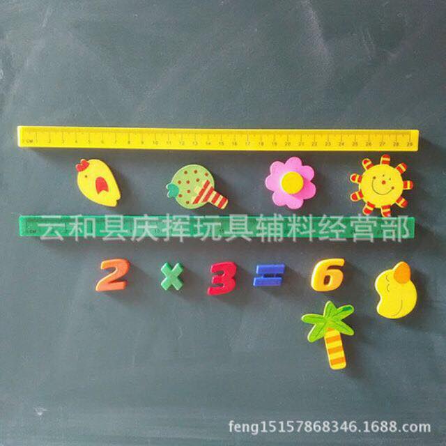 Thước Kẻ Nam Châm Chặn Giấy 30cm