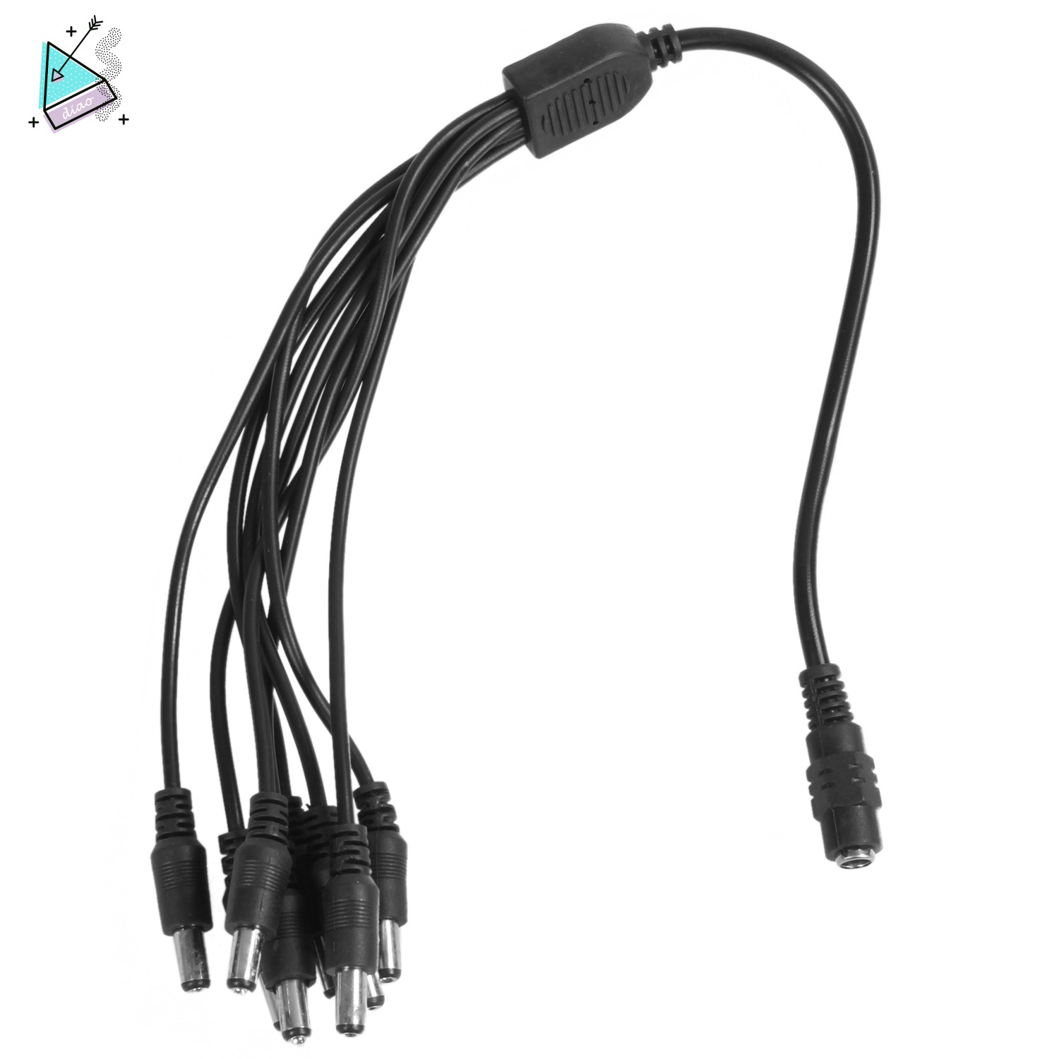 Dây chia nguồn DC 1 ra 8  ( chân 5.5 x 2.1mm )