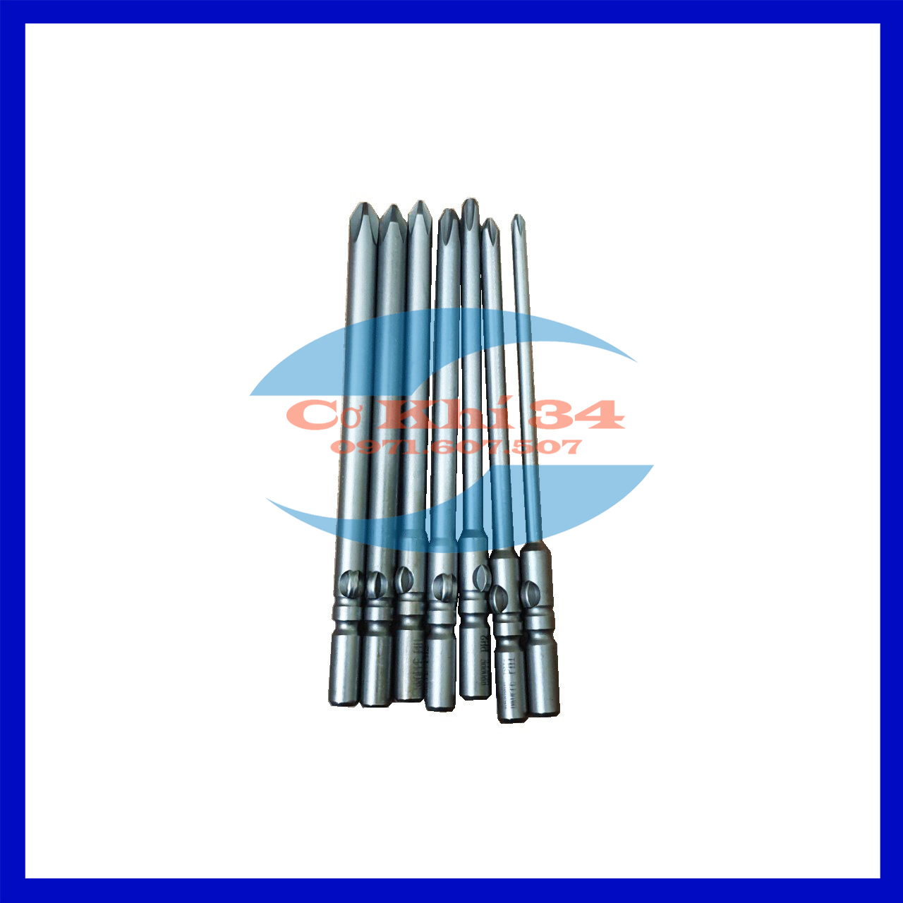 Bộ 7 tô vít bake 802 chuôi cánh bướm PHI 6mm dài 100mm