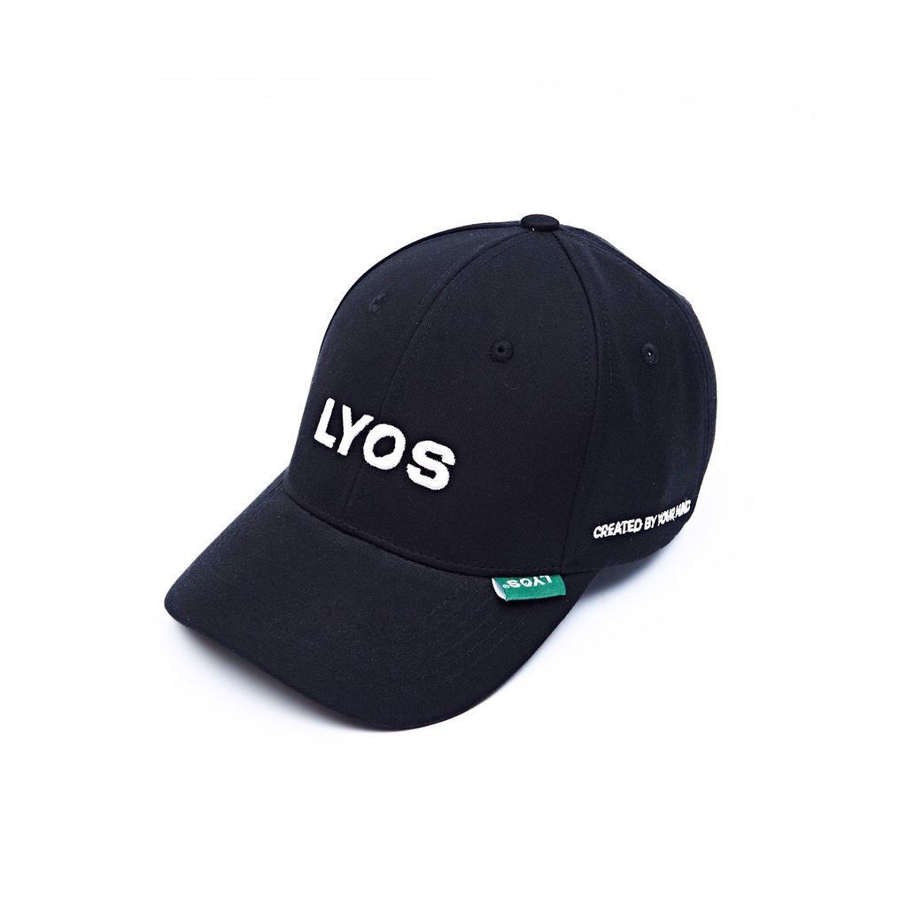 Nón Lưỡi Trai LYOS Basic Logo Đen/ Trắng/ Kem