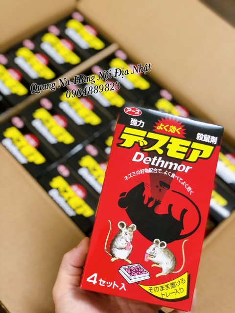 Diệt Chuột Thuốc Diệt Chuột Deathmor Nội Địa Nhật