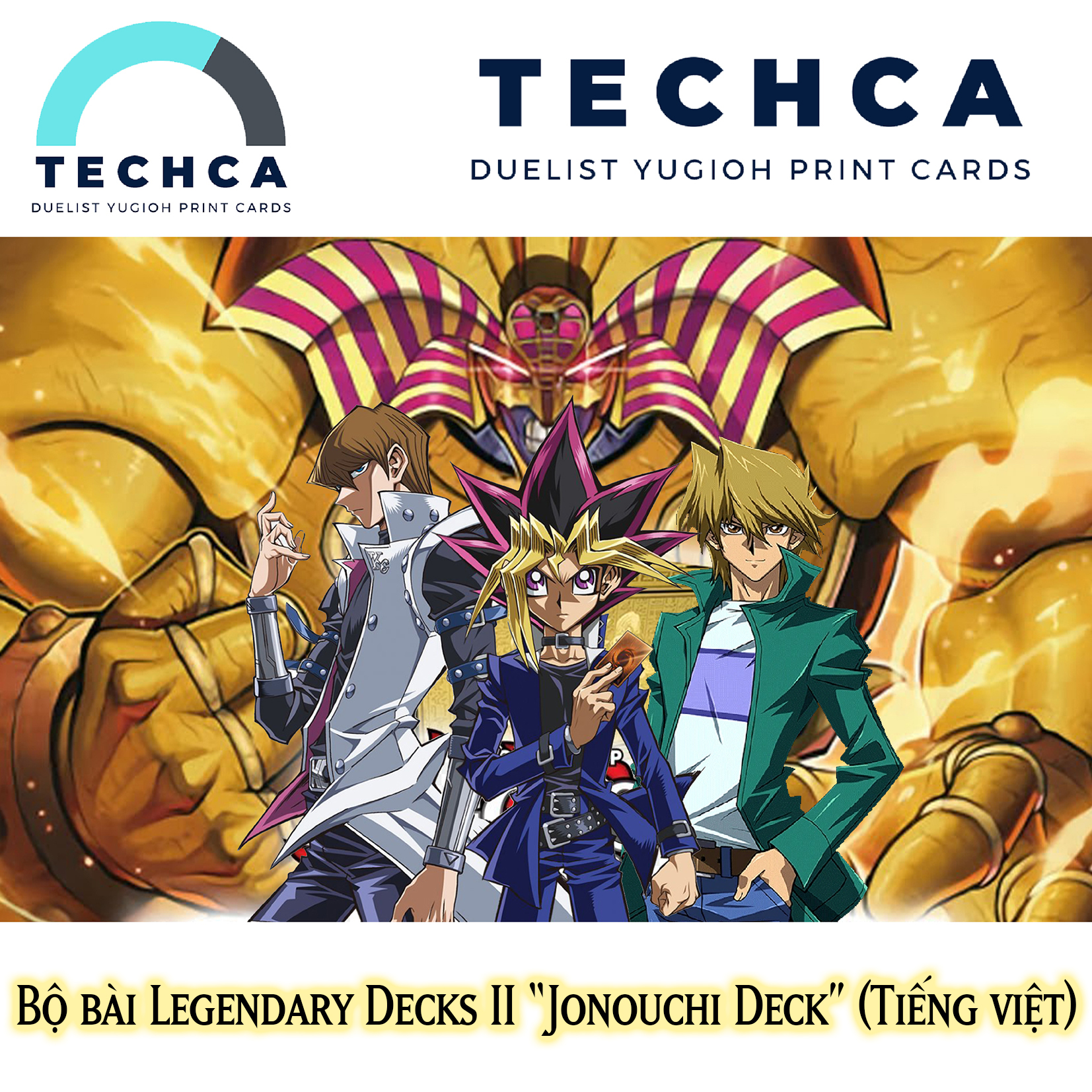 [Bài In Tiếng Việt] Bộ bài Yugioh - Legendary Decks II "Jonouchi Deck"