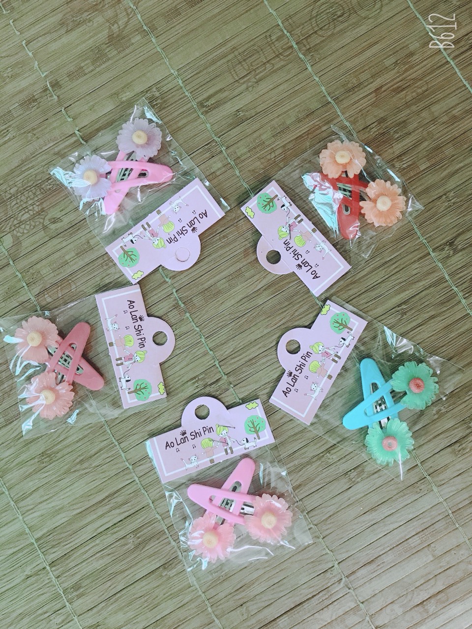 Sét 2 kẹp tóc hình ngộ ngĩnh cho bé - phukienteen