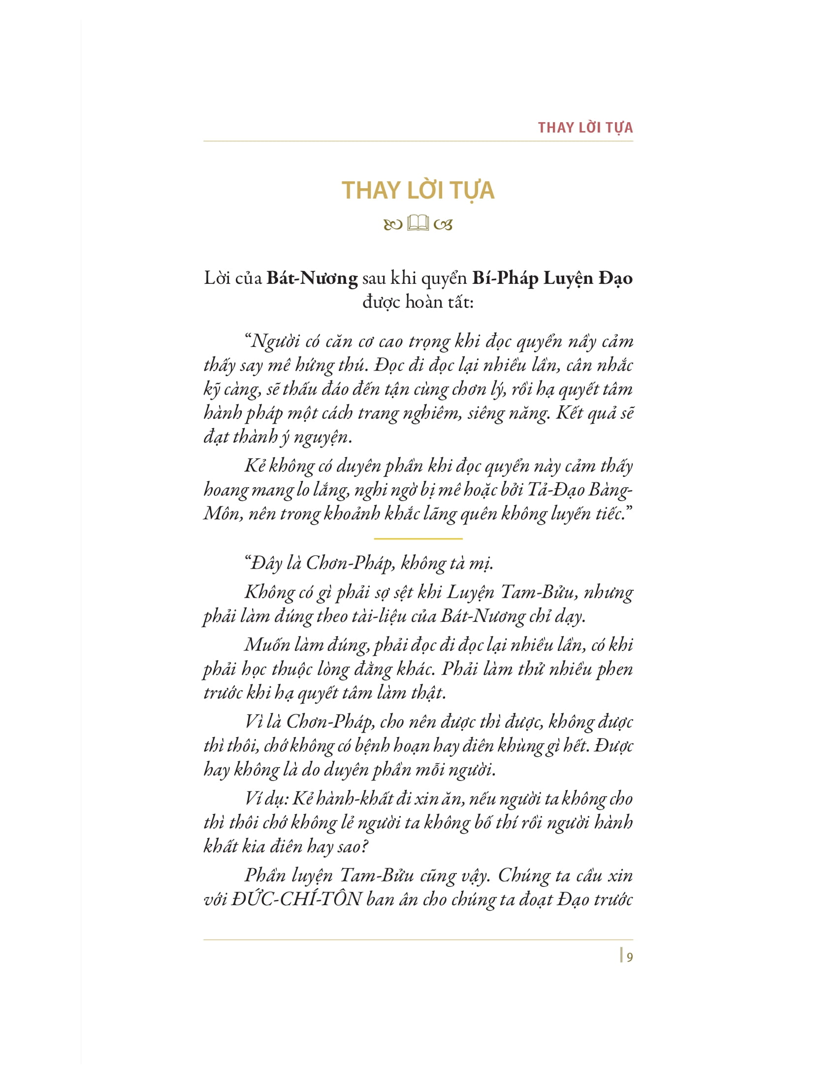 Sách Bí Pháp Luyện Đạo