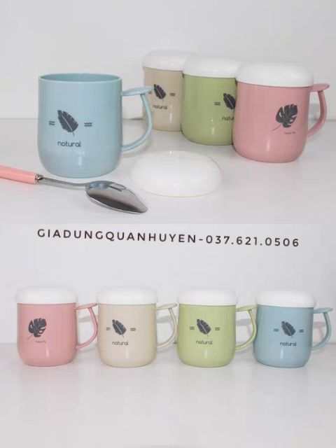 Cốc Nhựa Có Nắp Cao Cấp 5492