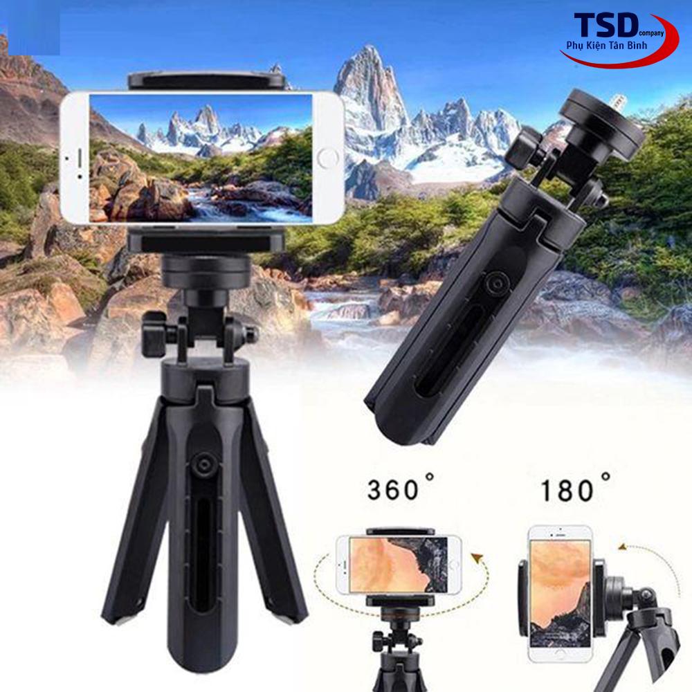 Tripod Support Mini Cho Điện Thoại, Máy Ảnh