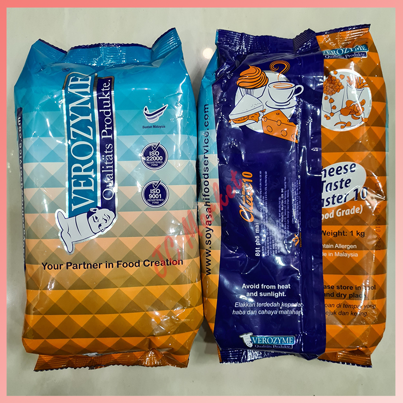 [HCM]Bột Phô Mai Lắc Verozyme 1kg (khoai tây lắc phô mai)