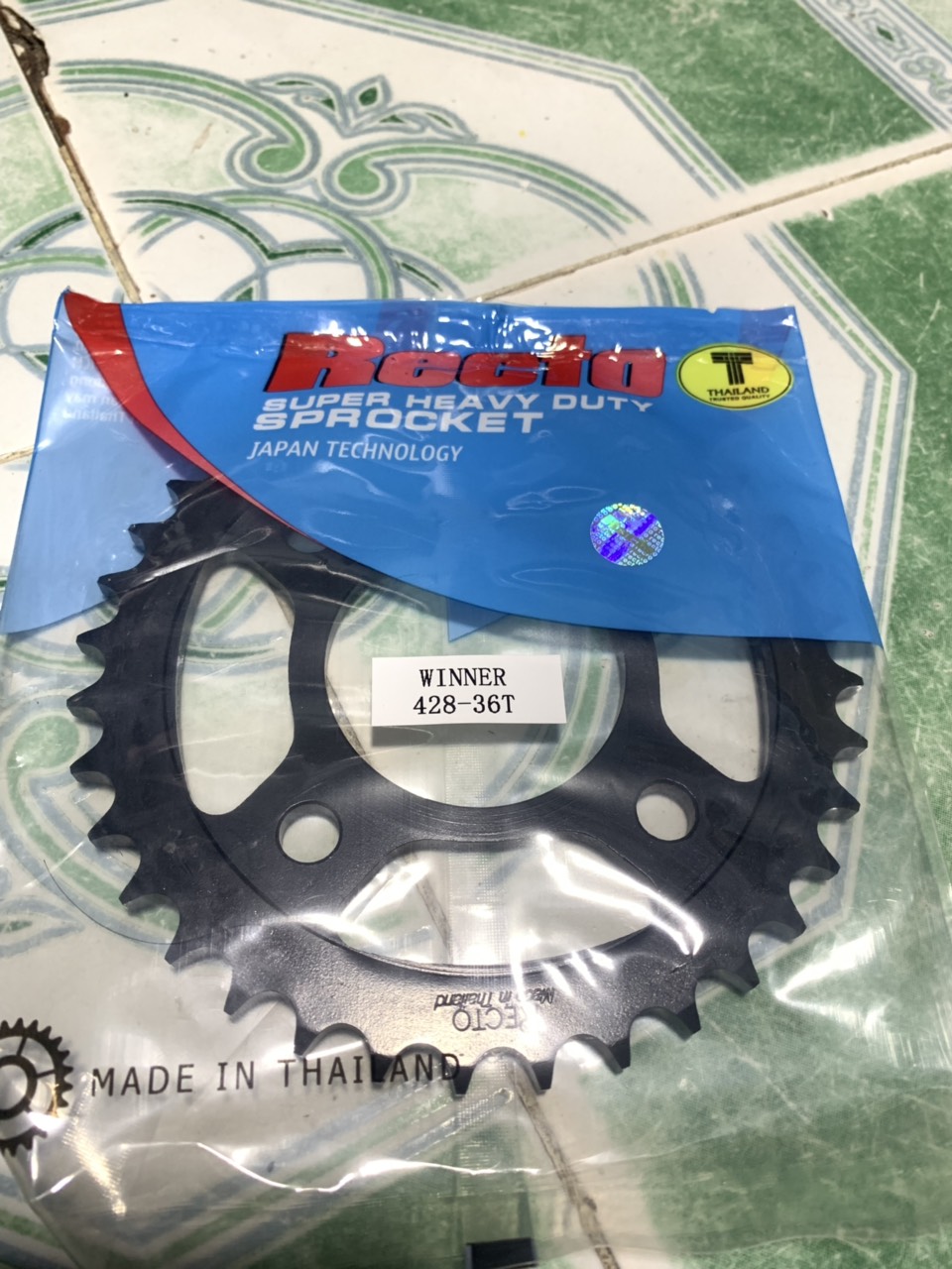 Dĩa 36T xe winner hiệu recto