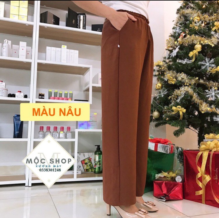 QUẦN ĐŨI DÀI ỐNG RỘNG NỮ THỜI TRANG