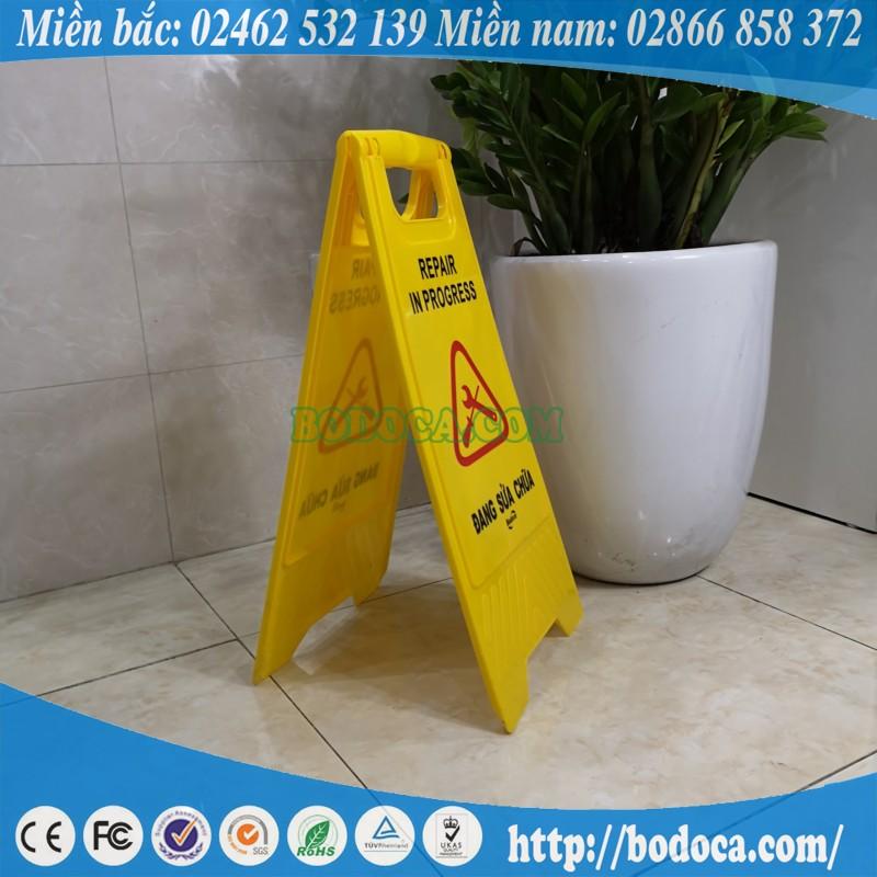 [HCM]Biển cảnh báo đang sửa chữa Bodoca