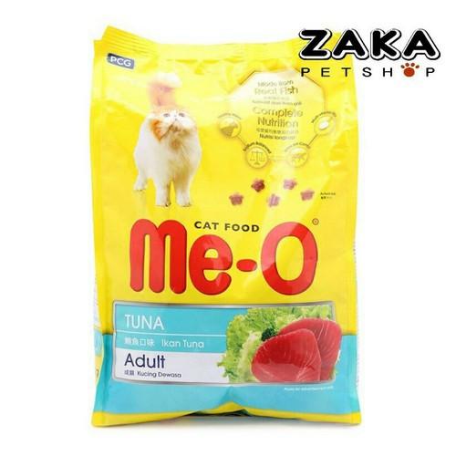 Thức ăn cho mèo Me-o gói 400 gam vị hải sản, thức ăn cho mèo trưởng thành trên 12 tháng tuổi