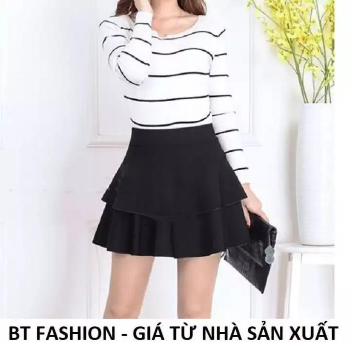 Chân Váy Xòe Lưng Thun Duyên Dáng Thời Trang Hàn Quốc - BT Fashion (VA1-XÒE 2L)