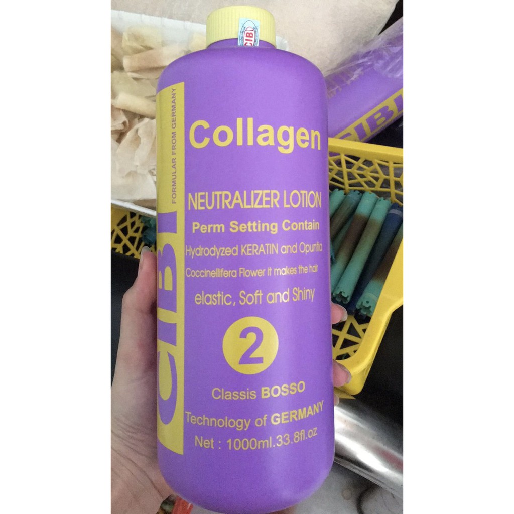 Thuốc uốn setting Cibi collagen 1000ml