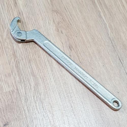 Cờ Lê Móc Cổ Xe Máy Cổ Động Thép Mờ 23cm