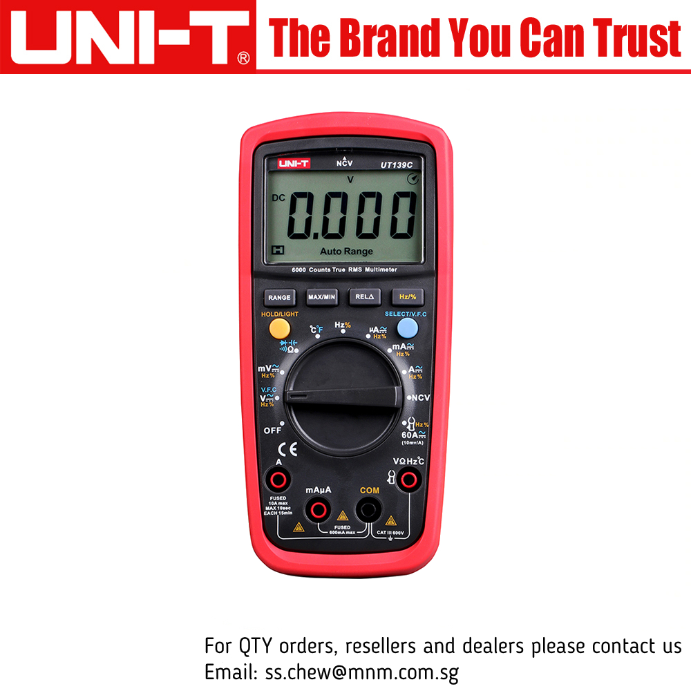 [HCM]UNI-T UT139S/UT139C True RMS Digital Multimeter