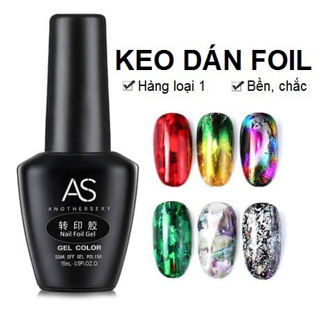Keo dán foil AS dùng cho sơn gel BYH117
