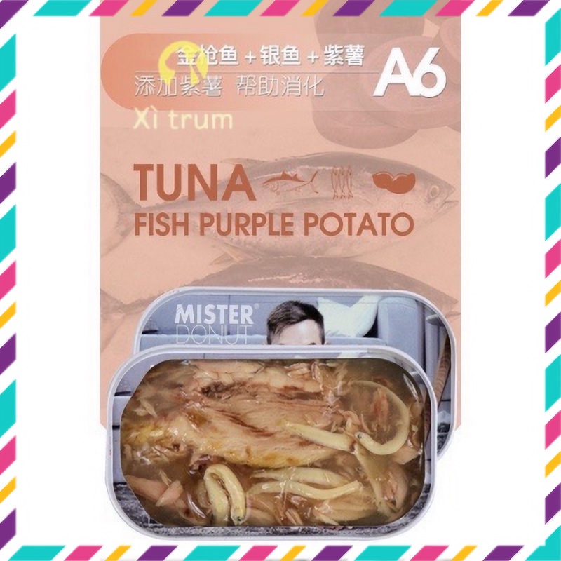 PATE MISTER DONUT CAO CẤP CHO MÈO A SERIES