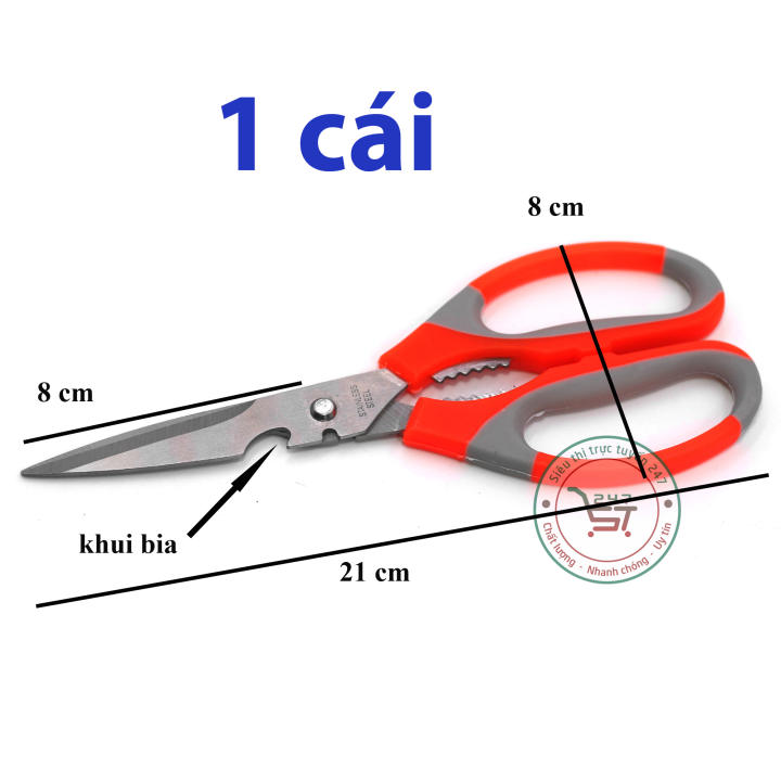 Kéo cắt gà,kéo cắt thịt bền chắc,sắc bén giúp công việc nội trợ của chị em thật dễ dàng|Siêu thị trực tuyến 247