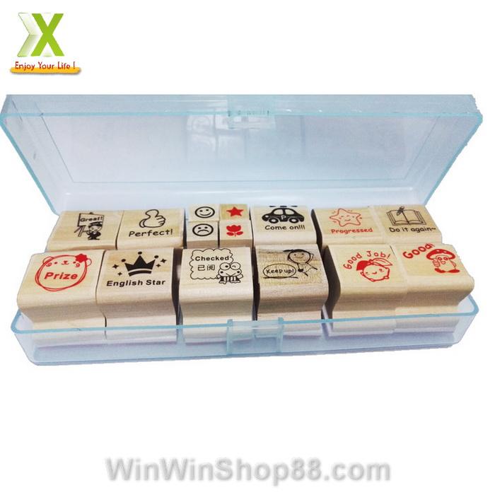 Bộ con dấu khen thưởng - Tiếng Anh
