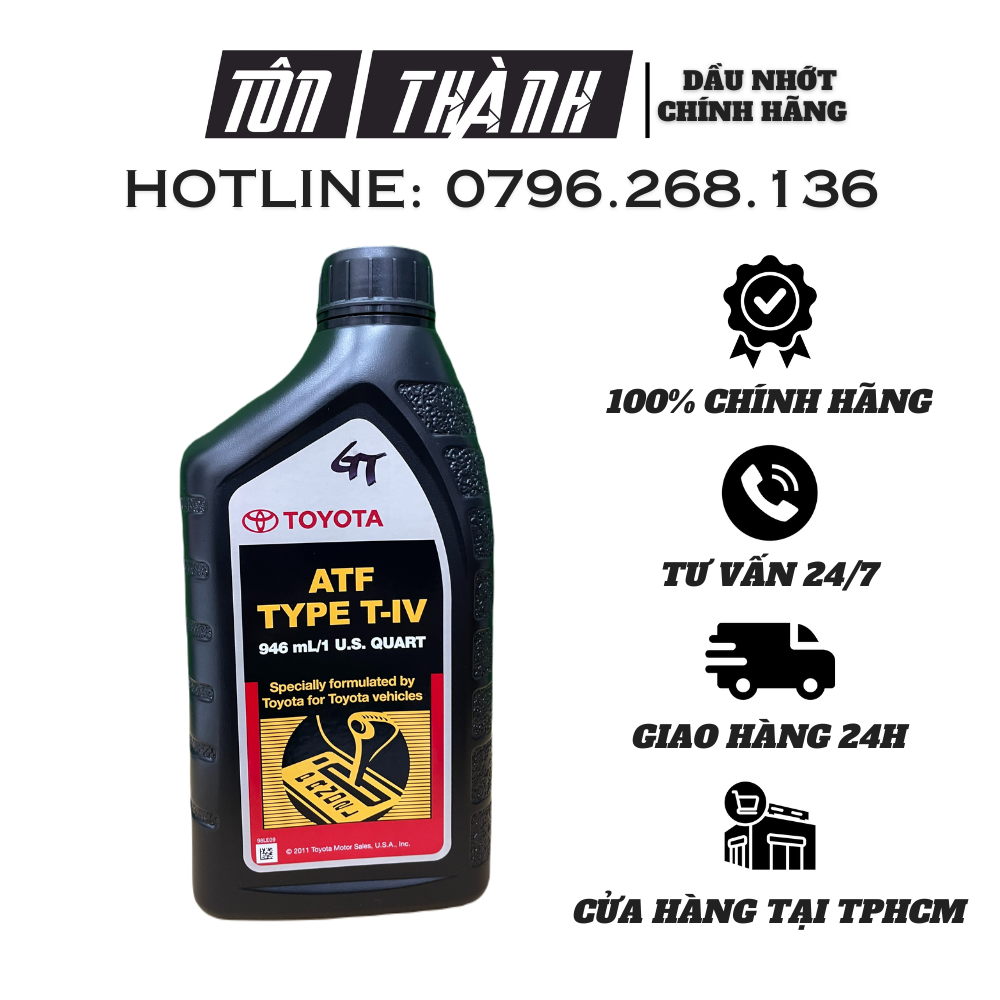 Dầu hộp số tự động toyota atf type t-iv