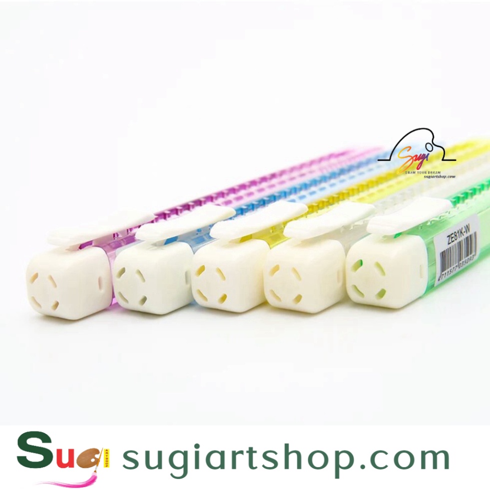 Bút gôm Pentel, Ruột gôm tẩy PENTEL đầu vuông [ Sugi Art Shop ]