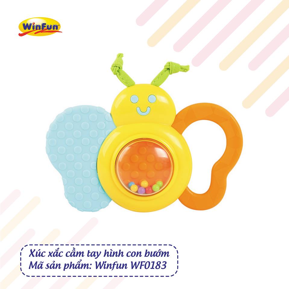Xúc xắc cầm tay hình con bướm Winfun WF0183