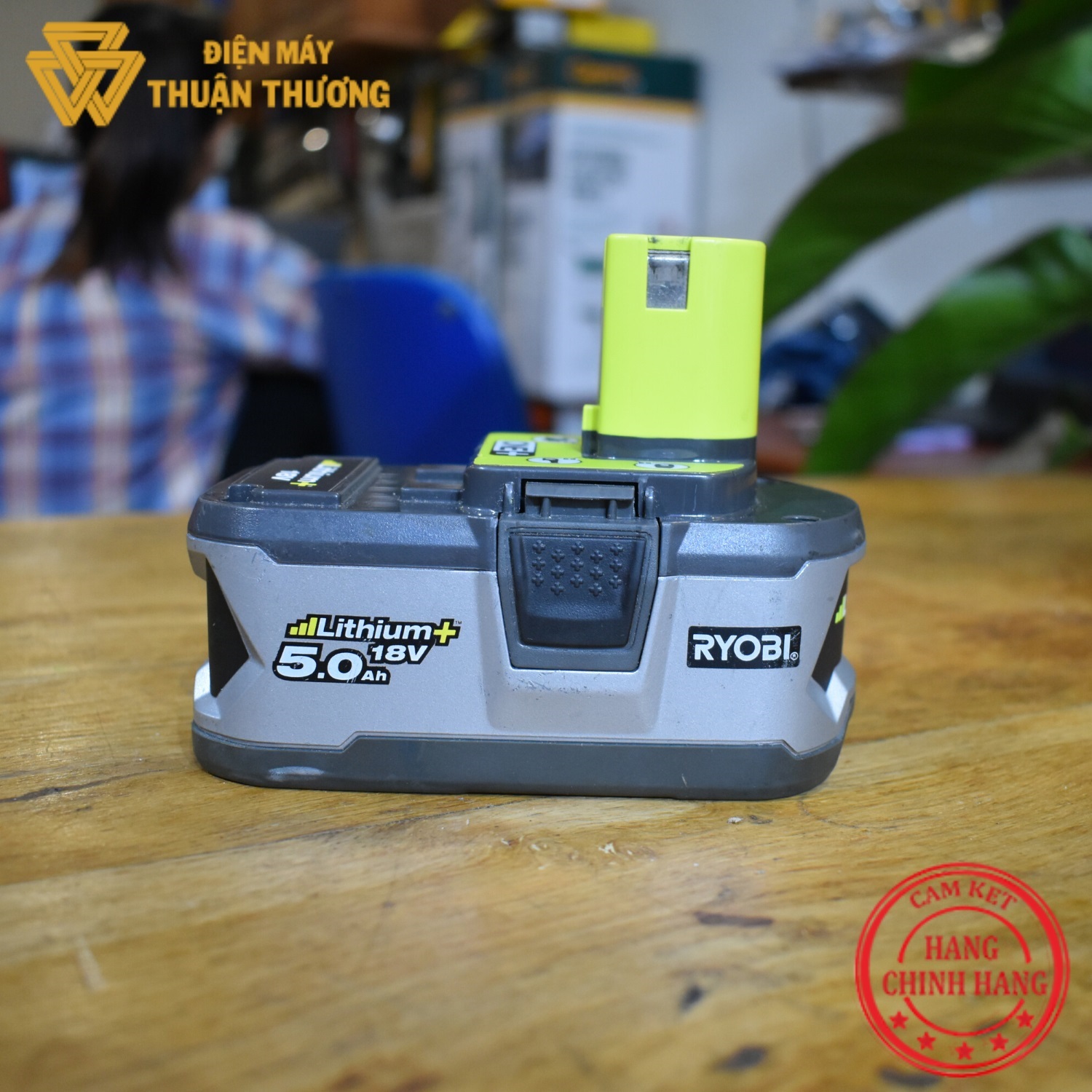 [HCM]Pin Lithium 18V 5.0Ah Ryobi RB18L50
