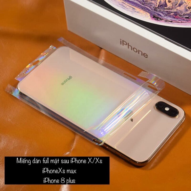 Dán cường lực mặt sau PPF cho iPhone X/ IpXS/XS Max