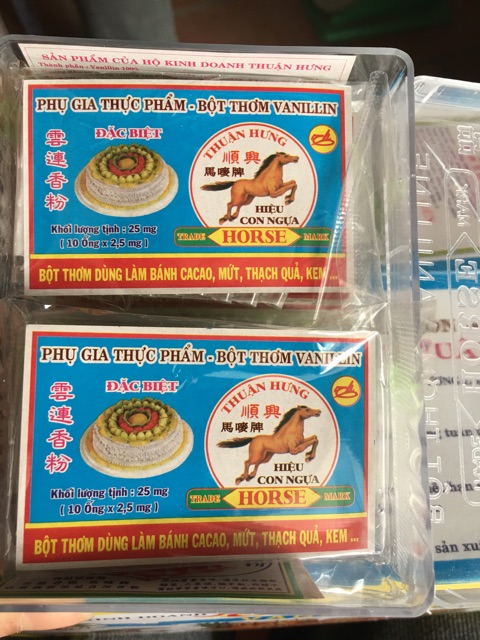 10 ống bột vani Thuận Hưng