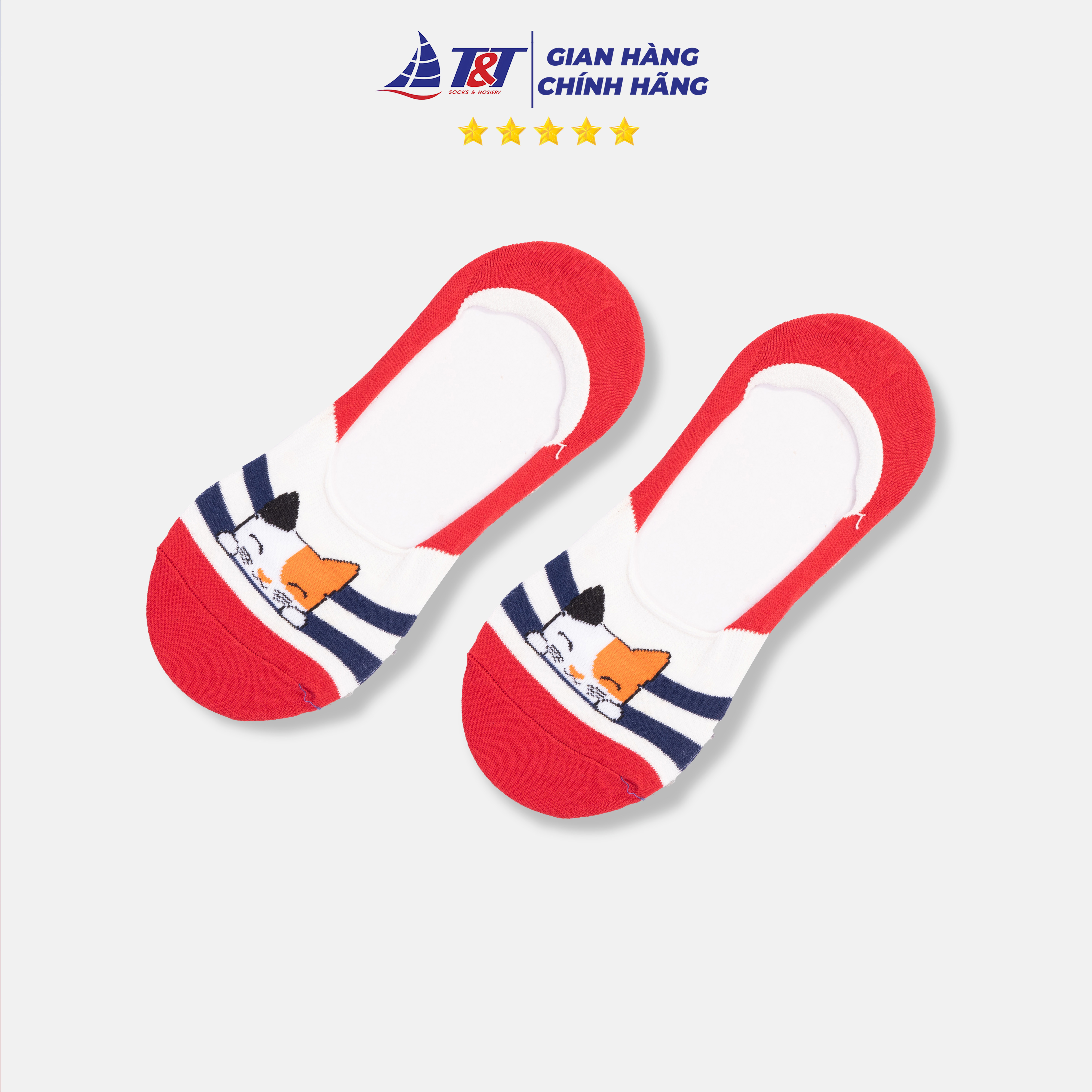Combo 5 đôi Tất hài nữ T&T Socks - NU31.011