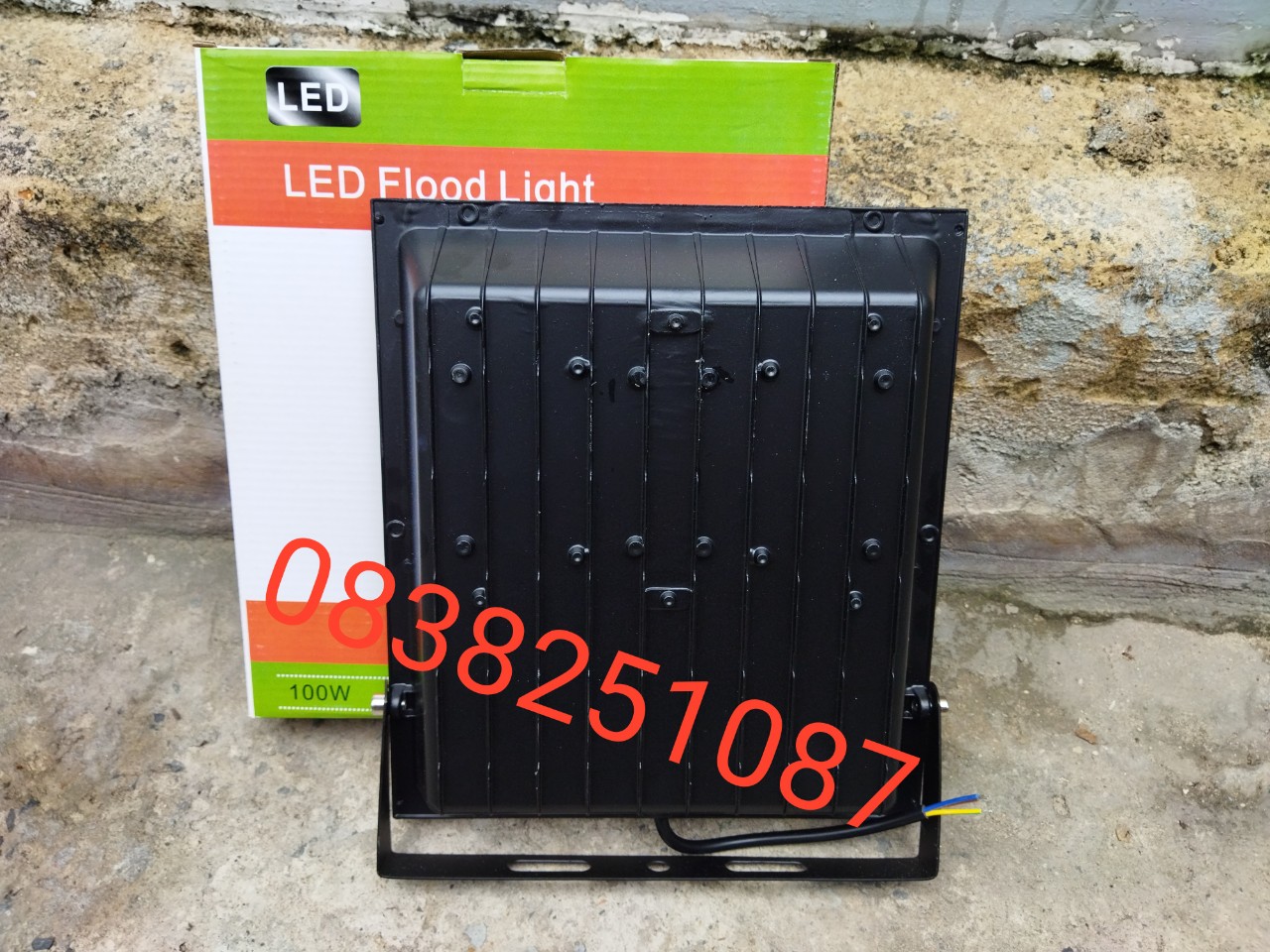 [HCM]Đèn Pha Led IP66 Siêu mỏng siêu sáng 100W (Ánh Sáng Trắng)