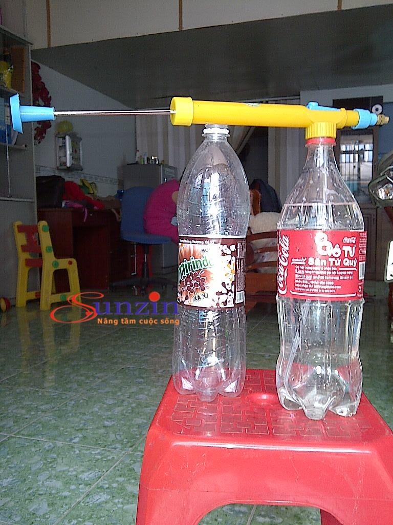 2 chiếc Đầu xịt gắn chai nước thành bình xịt cơ động