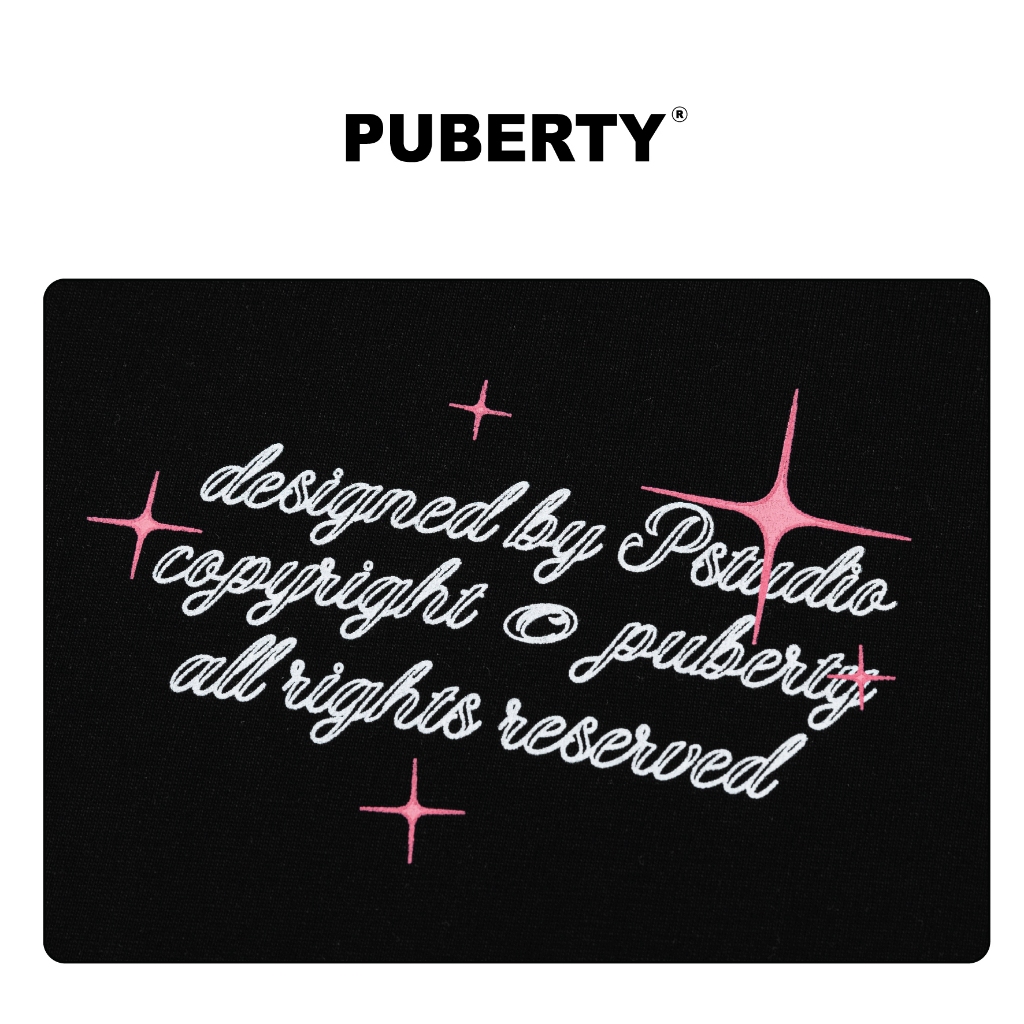 áo thun unisex oversize local brand PUBERTY GO-ON TEE