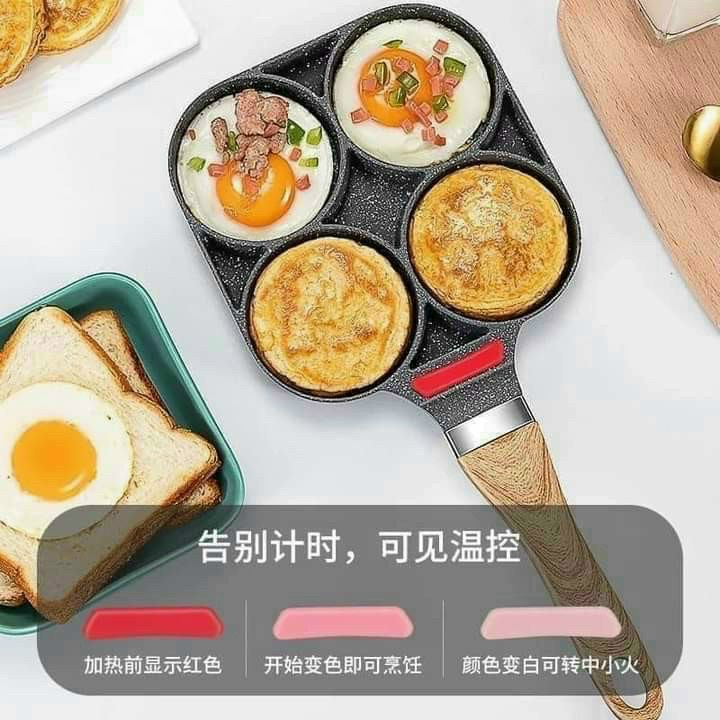 Chảo đá 4 ngăn chống dính cao cấp