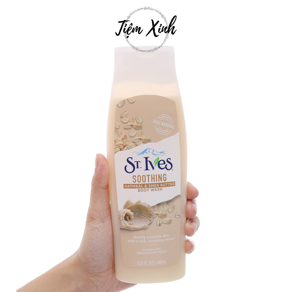 BÁO GIÁ SỮA TẮM DƯỠNG ẨM KẾT HỢP BƠ HẠT MỠ OLAY ULTRA MOISTURE SHEA BUTTER BODY WASH 650ML (5871, 5873) | Shopee Lazada Sendo Tiki mới nhất 34 Sữa tắm dưỡng ẩm Bơ Yến Mạch St. Ives Oatmeal & Shea Butter Soothing Body Wash 400ml Mỹ