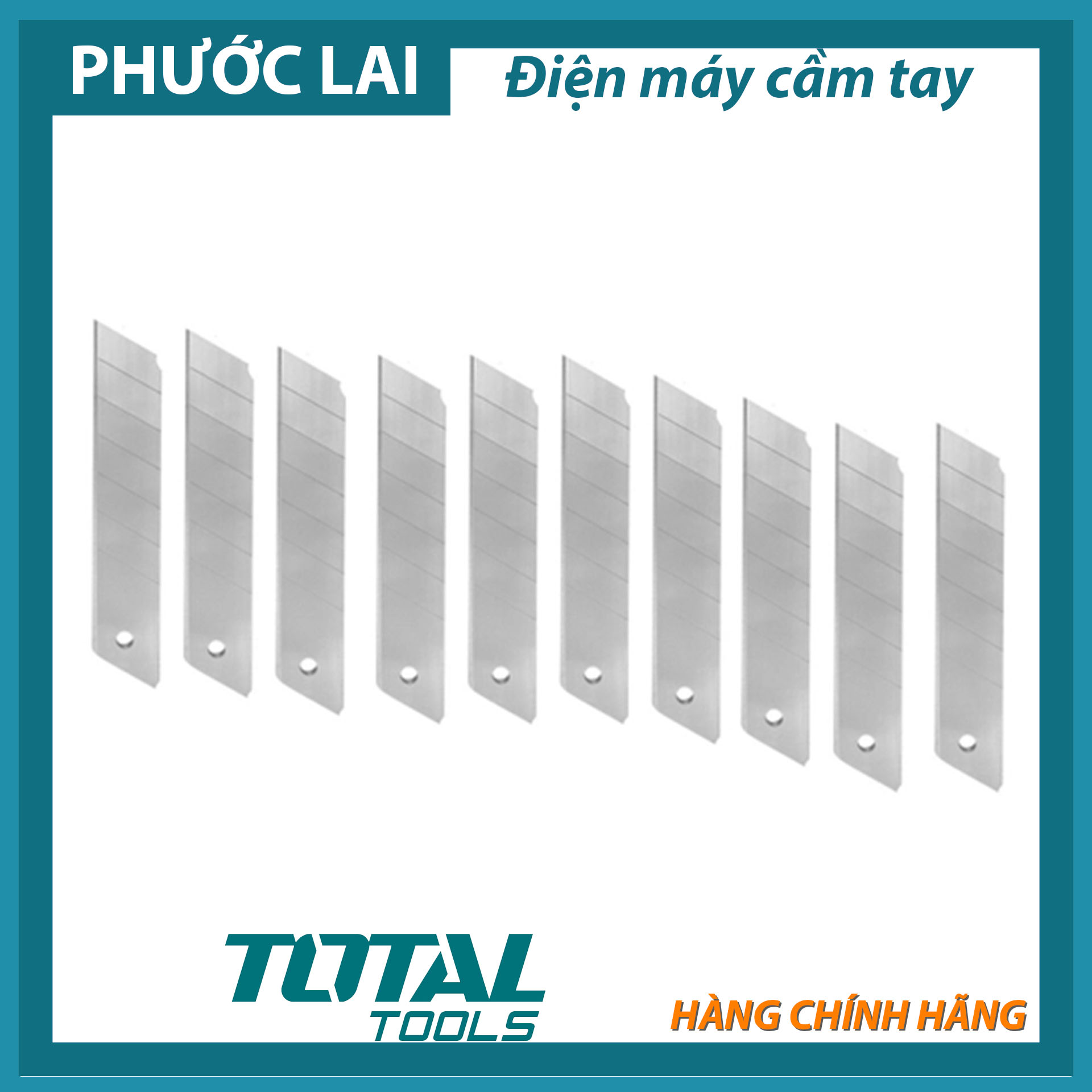 Bộ 10 lưỡi dao (Chính Hãng) TOTAL THT519181